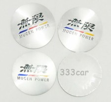 4x Jdm 56mm Mugen Wheel Center Cap Badge Sticker Emblem Decal For Most Car 4x Jdm 56mm Mugen Wheel Center Cap Badge Sticker Emblem Decal For Most Car