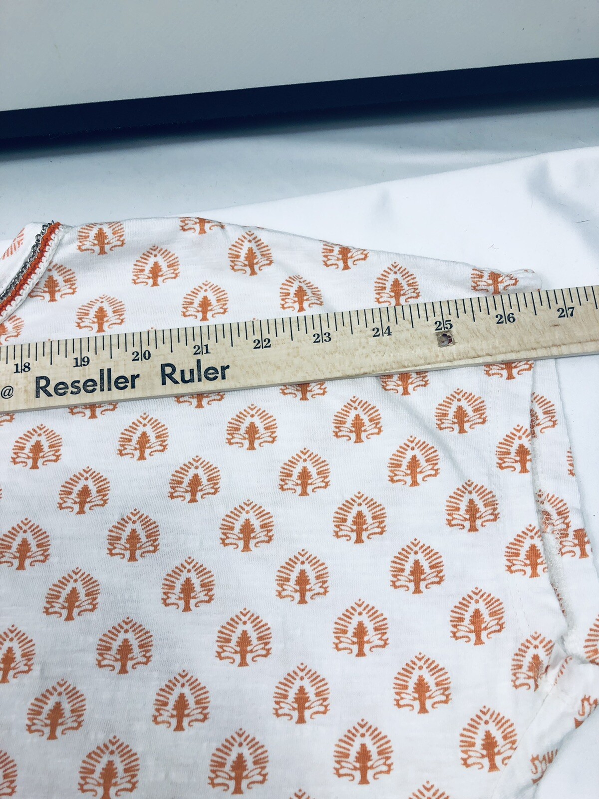 Sundance Women’s Top Tree Pattern Split Back Shor… - image 11