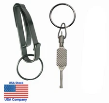 Duty Belt Key Holder, Swivel Handcuff Key Police Sheriff Security Tactical