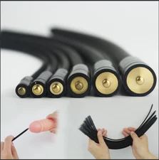 6Pcs E-Stim Flexible Sounds Silicone Penis Sounding Stretcher Sounds Plug Men US