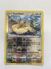 Pokemon Card Stoutland Rare Card Holo