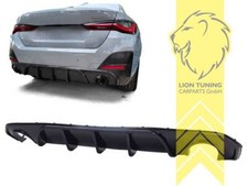 Heckansatz Heckspoiler Diffusor für BMW G26 Gran Coupe für M-Paket schwarz glänz