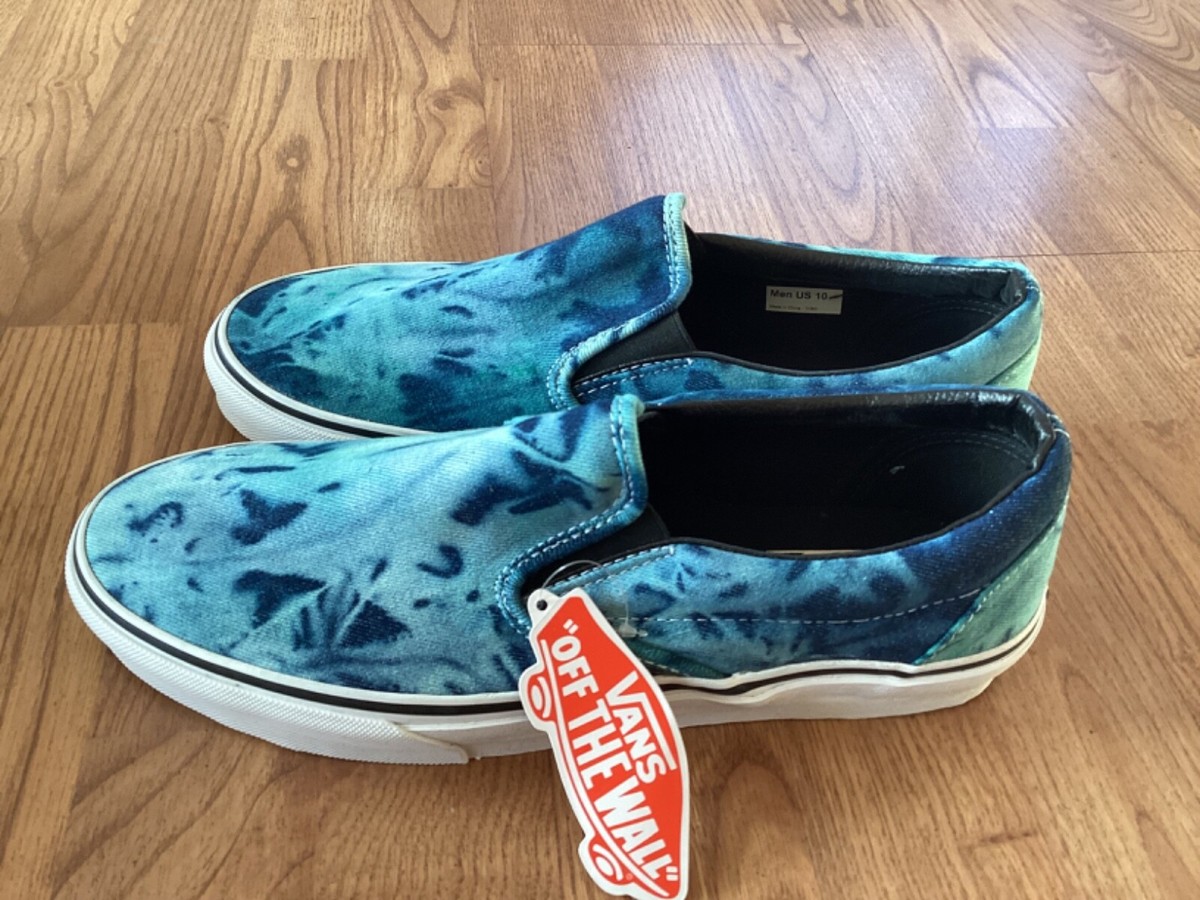 10)Vans Classic Slip-On Tie Dye Blue Deadstock VN-0KYK7RT | eBay 10)Vans Classic Slip-On Tie Dye Blue Deadstock VN-0KYK7RT | eBay