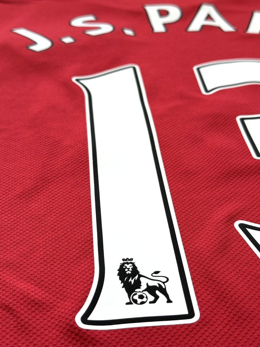 2011/12 Manchester United Home Jersey #13 J. S. PARK 2XL Nike Long