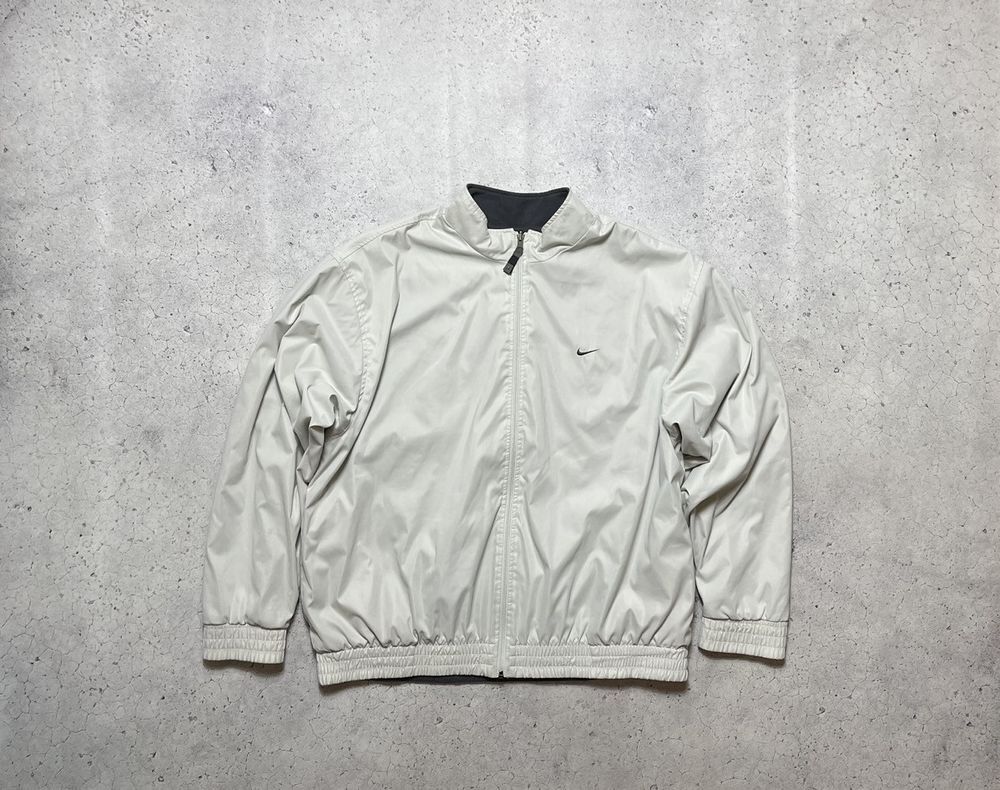 Vintage Nike Golf Nylon Fleece Swoosh Y2K Reversible Jacket Vintage Nike Golf Nylon Fleece Swoosh Y2K Reversible Jacket