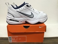 Size 10 5 Nike Air Monarch Iv White Navy For Sale Online Ebay