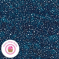 Kaufman NORTHWOODS 8 BATIKS 18767 80 Dark Blue LUNN STUDIOS Quilt Fabric