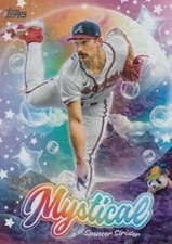 SPENCER STRIDER TOPPS UPDATE MYSTICAL ATLANTA BRAVES #37 2024 24