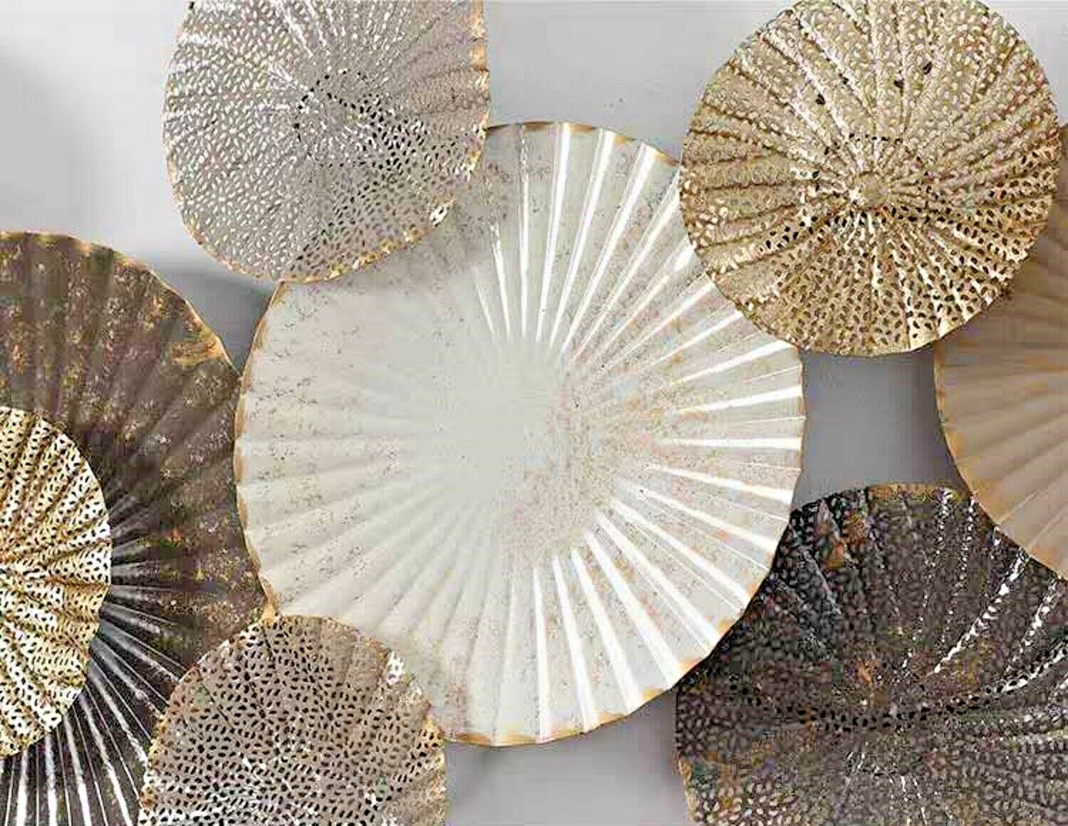 149cm Metal Wall Art Rings Hanging Sculpture Home Decor Huge Wall Decor