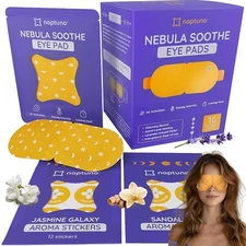 Steam Eye Masks–Self-Heating, better Sleep, Relaxation & Puffy Eye Relief -16 CT