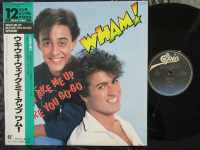 WHAM! Wake Me Up Before You Go Go / 12'' MAXI Japan 1984 EPIC SONY 12-3P-536
