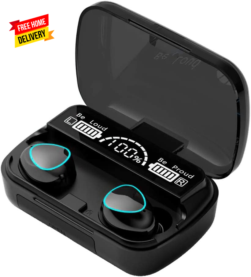Wireless Earbuds, Bluetooth 5.1 Earphones Auto Pairing Bluetooth Headphones True-image