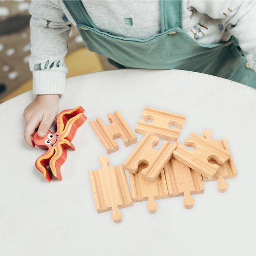 8pcs Train Railway Tracks Expansion Track Supplies Childrens Railway Toys New - Picture 10 of 12
