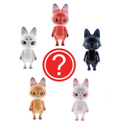 Blind Box Japan CAPSULE DOLL VOL 2 Fox Movable Figure 1 Random Surprise Toy
