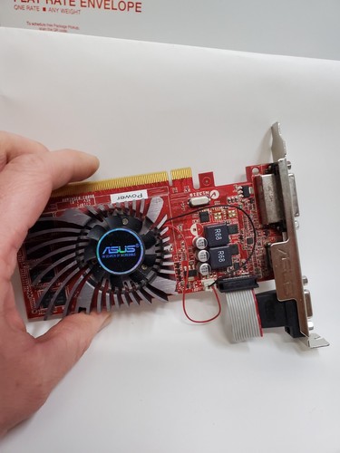 Asus Radeon R7 240 R7240-2GD3-l PCI-E 3.0 Video Graphics Card 1/2 HALF - Picture 5 of 7
