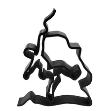 Rock Climber Sculpture – Minimalist Wall Climbing Figurine | 3D Printed Gift