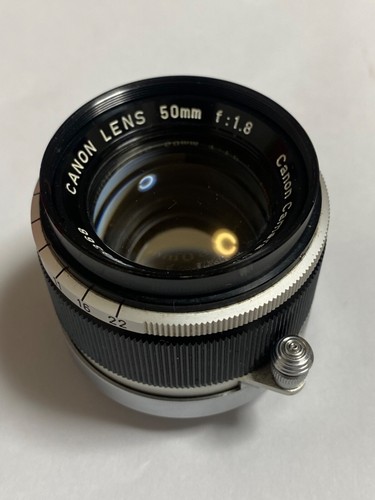 Canon 50 mm f1,8 Leica LTM brume majeure pour pièce ou réparation - Photo 1 sur 6