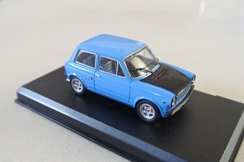 AUTOBIANCHI A 112 ABARTH SERIE 3 BLEU CELESTE METRO 1/43. - Imagen 2 de 19
