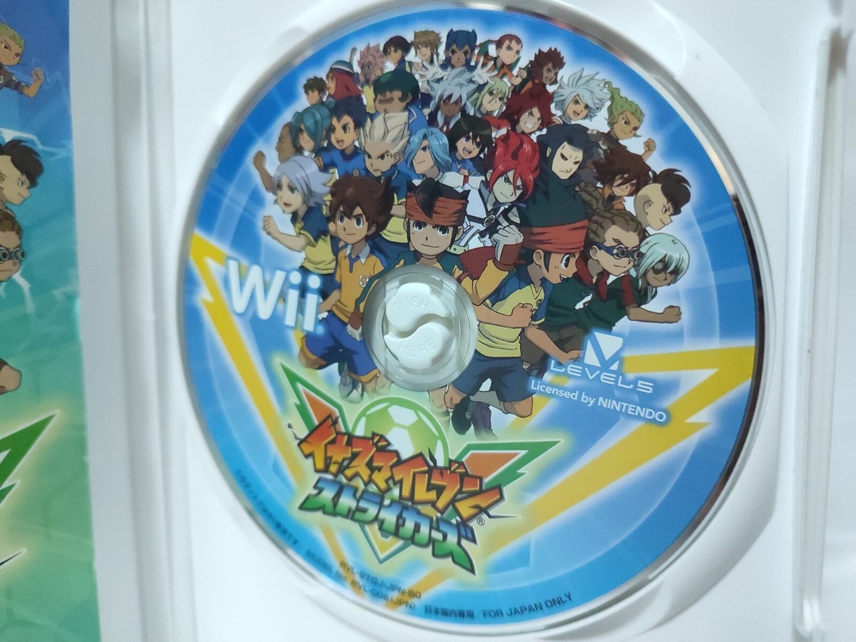 NINTENDO Wii 3 Set Inazuma Eleven, Strikers/2012 Xtreme/2013