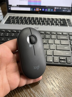 Logitech Pebble M340 Wireless *MOUSE ONLY, NEEDING USB RECEIVER (see desc.)*