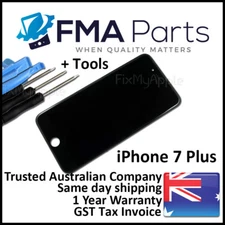 iPhone 7 PLUS Black Glass Touch Screen Digitizer LCD Assembly Replacement Tools