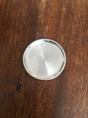 ANTIQUE CHROME KEYLESS WIND OPEN FACE MILITARY STYLE POCKET WATCH 50MM - Picture 4 of 4