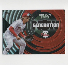 2022 Topps Generation Now Black Bryson Stott #d 108/299