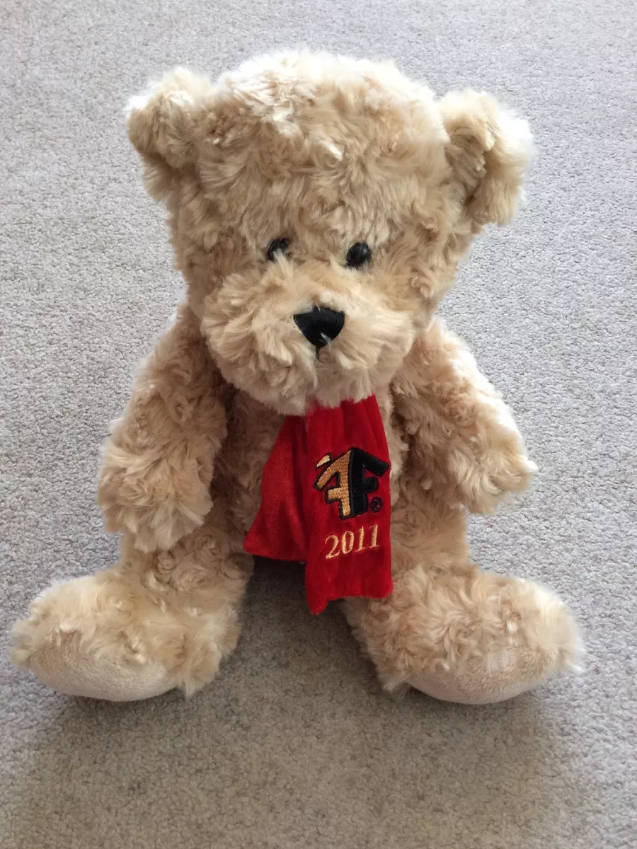 Mills Fleet Farm 2011 10 Inch Brown Teddy Bear Plush Stuffed Animal Black Friday