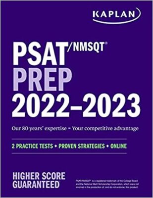 KAPLAN PSAT/NMSQT Prep 2022-23  2 Practice Tests BRAND NEW