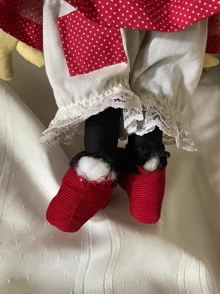 Muñecas de peluche vintage de ojos pastel de Mickey y Minnie de 18"" con patrón McCall de 1930 Foto 4 de 4