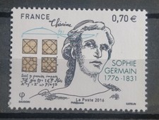 Timbre 2016 FRANCE N° 5036 Neuf** Sophie Germain MNH