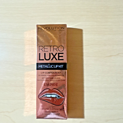 Revolution Retro Luxe Metallic Lip Kit - Empire New
