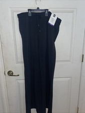 Members Mark Soft Adjustable Drawcord Women's Luxe Pants Black XXL NWT