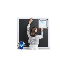 Magnetic Blackout Window Cover with Strong Magnets 45" x 58" Portable Black...