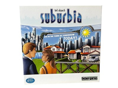 Suburbia Beziergames Board Game 1-4 Players Ages 8+ Tile-Laying 90 Min