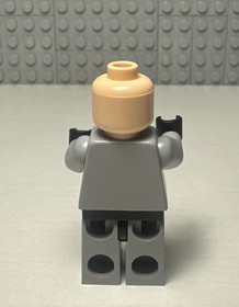 LEGO Batman Minifigure Classic 2006 Light Gray Suit 7780 7779 7782 Excellent