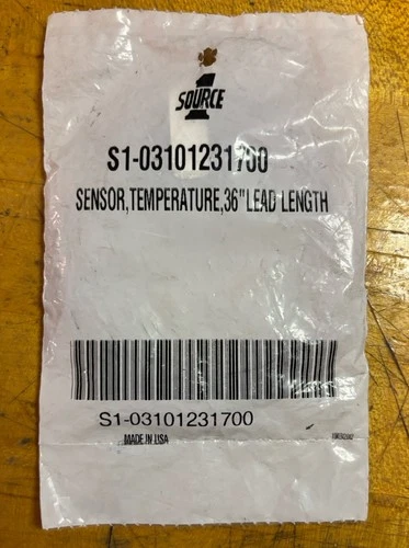 York S1-03101231700 Temperature Sensor/Thermistor New In Box