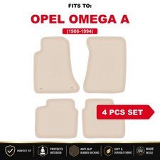 Fußmatten Automatten Velours Premium für Opel Omega A 1986-1994 4-tlg