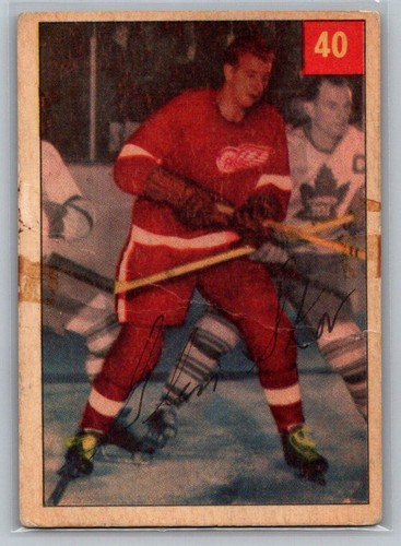 Glen Skov #40 1954 Parkhurst card
