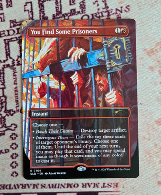 MTG You Find Some Prisoners Shadows Over Baldur's Gate Secret Lair NM