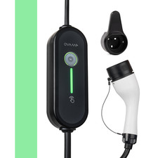 TESLA MODEL 3 EV Charging Cable Type 2 3 Pin Plug 5M 13A Home Charger Portable