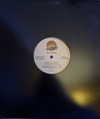 New Order - Blue Monday [Promotional Club Mix] On Quest Records