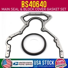 Durable NEW BS40640 Rear Main Seal Block Cover Gasket Kit for 09 03 Hummer H2
