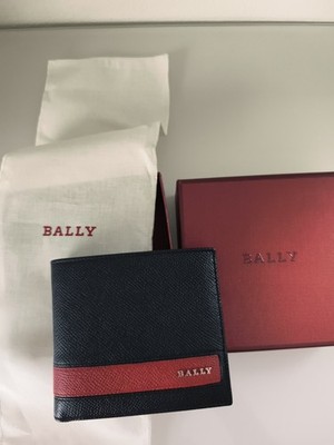 Bally Herren Portmonee Black/Red