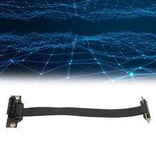 PCIe 3.0 X1 Riser Cable 8Gbps High Speed Dual 90 Degree Right Angle PCI Express