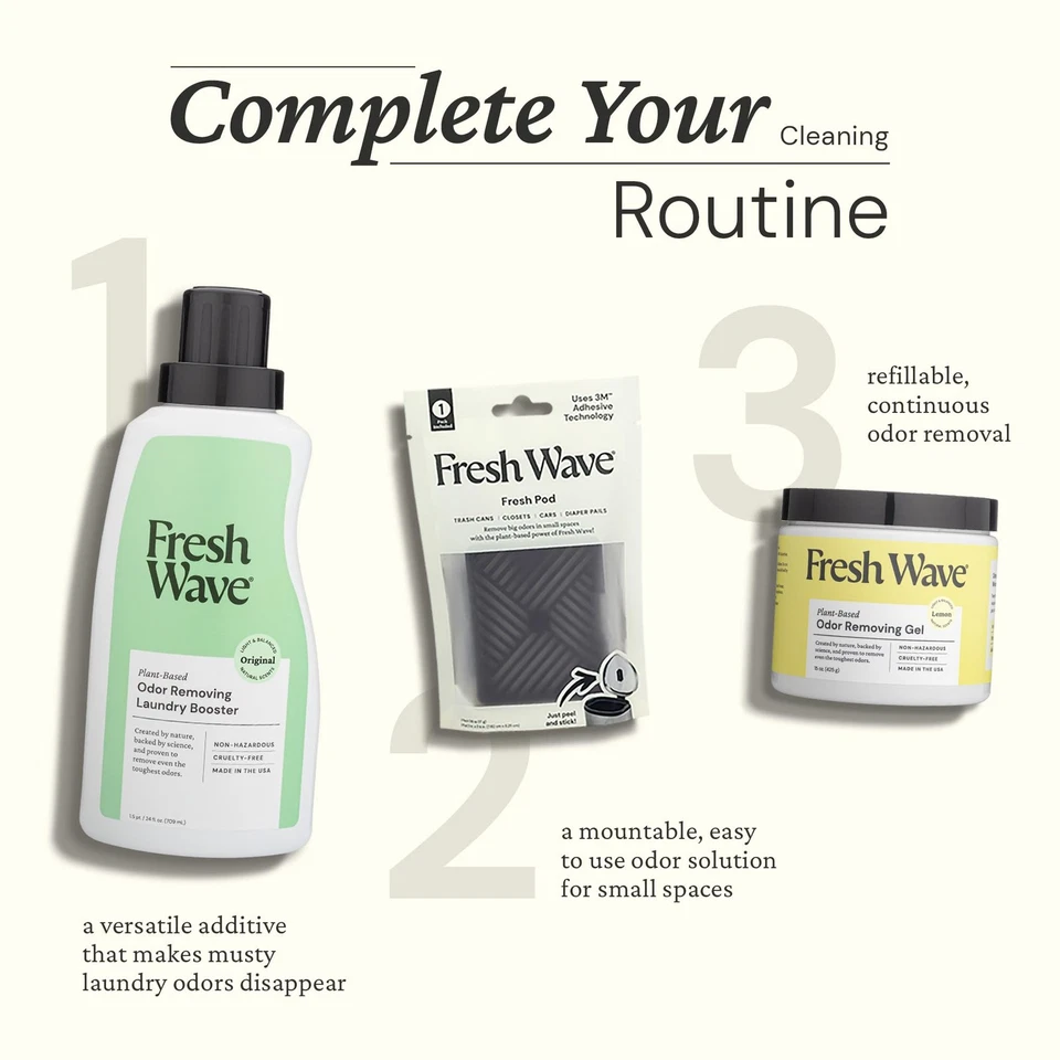 Fresh Wave Odor Removing Laundry Booster, 24 fl oz | Scent Eliminator - Image 4 of 4