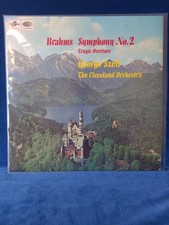 SAX 5284 1st ED, BRAHMS SYMPHONY No.2 TRAGIC OVERTURE GEORGE SZELL COLUMBIA