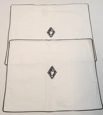 Ralph Lauren 2 Monogram Logo Throw Pillow Cover Shams Kaleidoscope Westbury READ