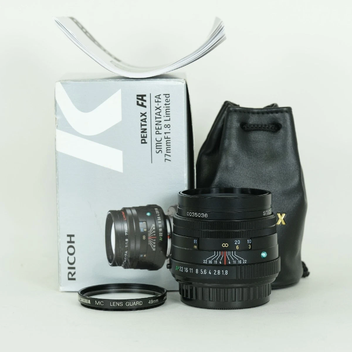 Pentax FA Limited f/1.8 Camera Lenses 77mm Focal for sale | eBay
