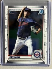 2020 Bowman #BCP-78 Chris Vallimont Chrome Prospects